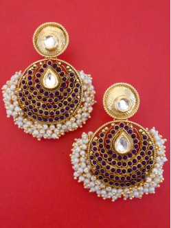 Polki Earrings